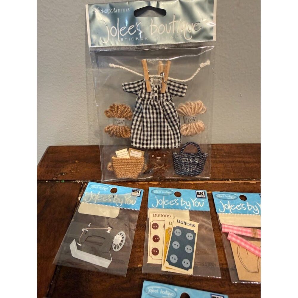 Sewing themed stickers - Picture 2 of 7